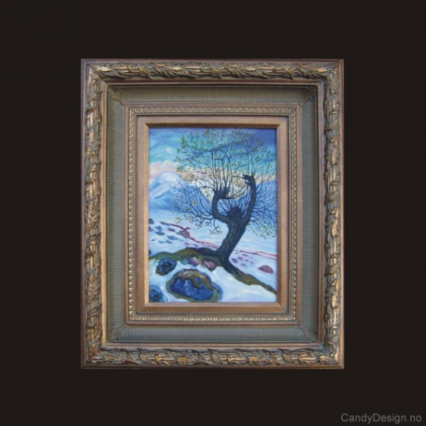 Oljemaleri  Marsmorgen