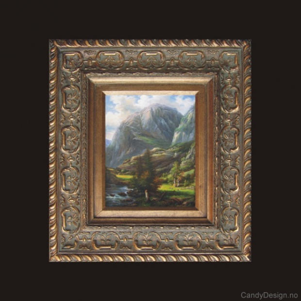 Utsikt fra Fortundalen