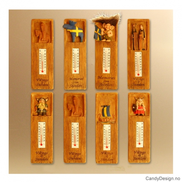 Termometerplater med magnet