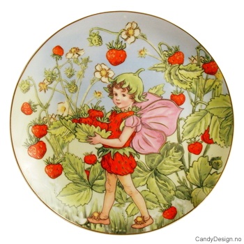 Alve motiv på tallerken