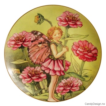 Alve motiv på tallerken