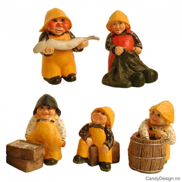 Små fiskere assortert