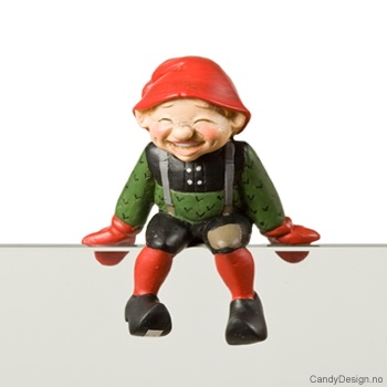 Klatrenisse for skål 