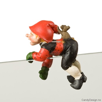 Klatrenisse for skål 