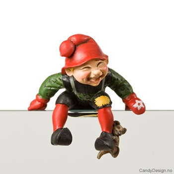 Klatrenisse for skål 