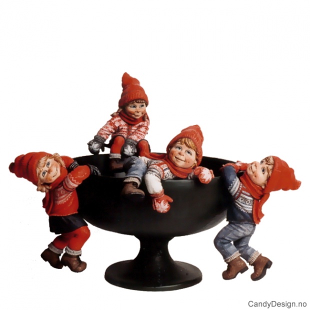 Hengende julebarn assortert - kun figurer