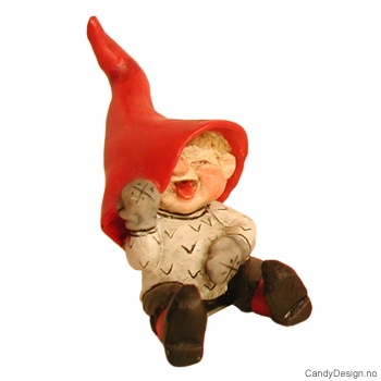 Enkel julenisse med høy lue