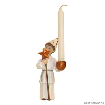 Stjernegutt med lysholder