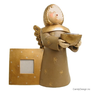 Stor engel med ramme