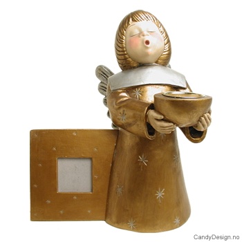 Stor engel med ramme