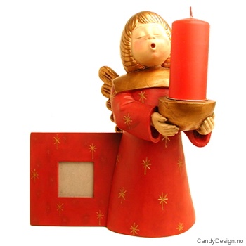 Stor engel med ramme