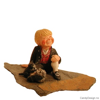 Bunadsbarn på skifer