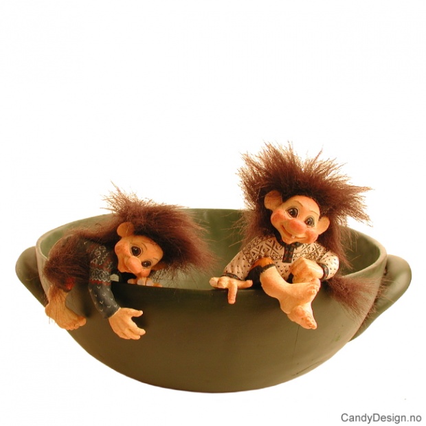 Hengetroll med genser - kun troll