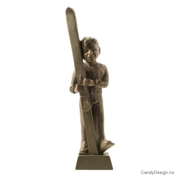 Skihopper gutt  Bronse