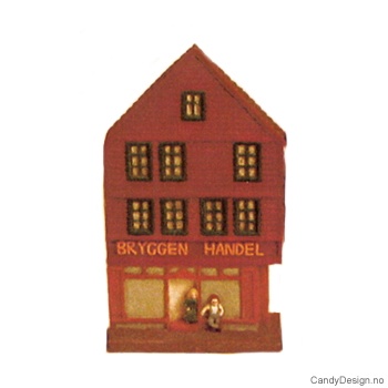 Bryggen i Bergen suvenir hus  Bryggen Handel