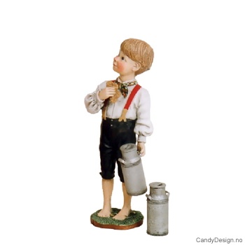 Bunadsgutt med spann