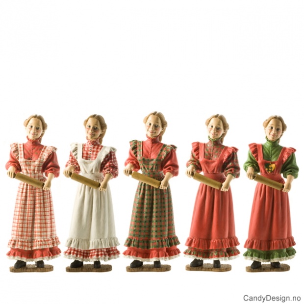 Carl Larsson stående mor assortert