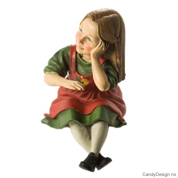 Sittende Carl Larsson pike