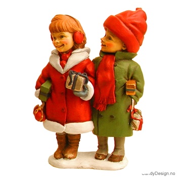 På handletur gutt/pike