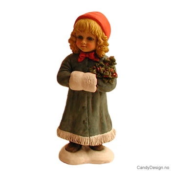 Julebarn  - Pike med muffe