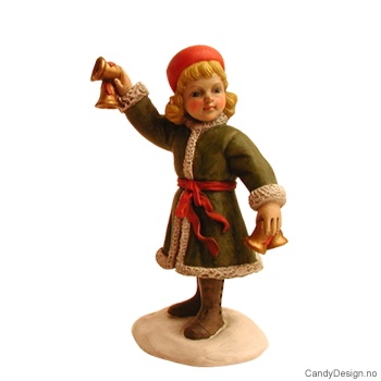 Julebarn  - Pike med bjeller