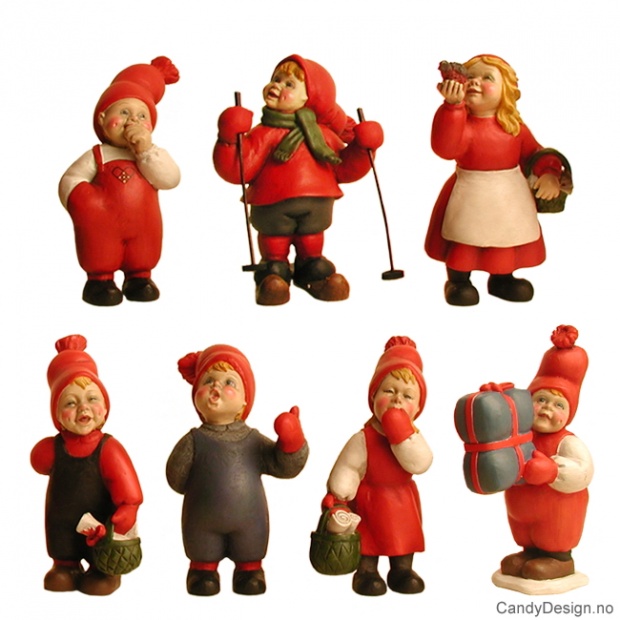 Store barn assortert