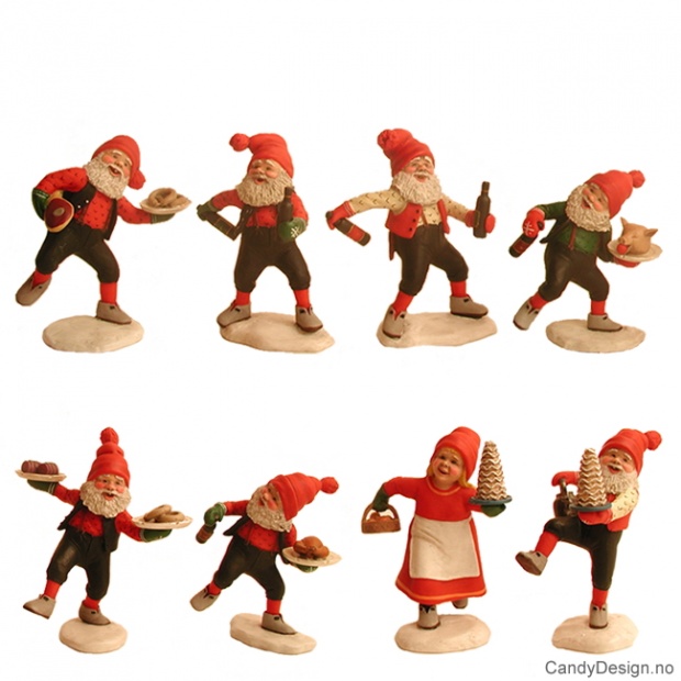 Enkle festnisser assortert