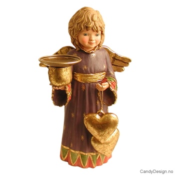 Engel med hjerter og bjeller