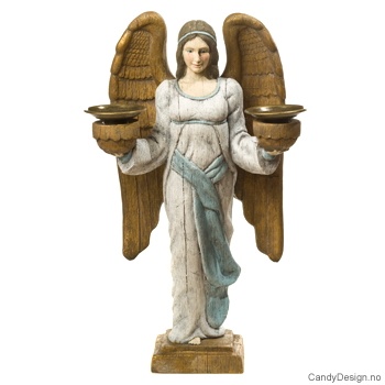 Rafaels engel lysestake - Woodstyle