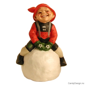 Nisse på snøball