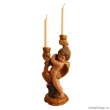 Englelysestake woodstyle i farger