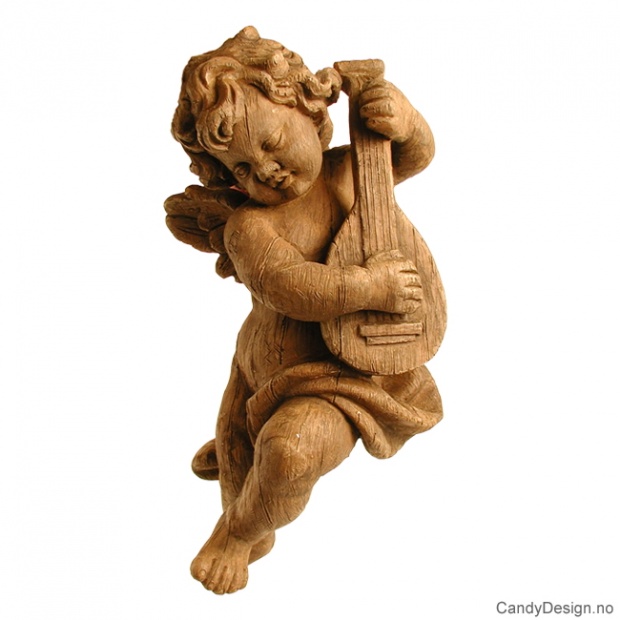 Amorfigurer hengende woodstyle i antikk