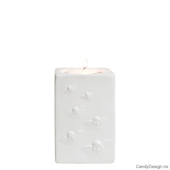 Lav lysestake med engel