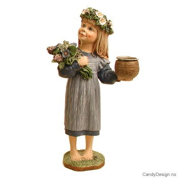 Pike med lys - Blå/blå