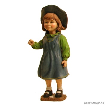 Carl Larsson figur - Pike med hatt