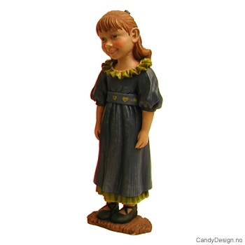 Carl Larsson figur  Pike med hendene langs siden