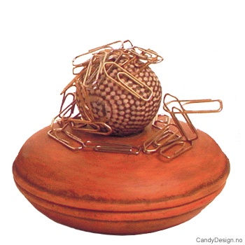 Boks med magnet og ball - Golfball