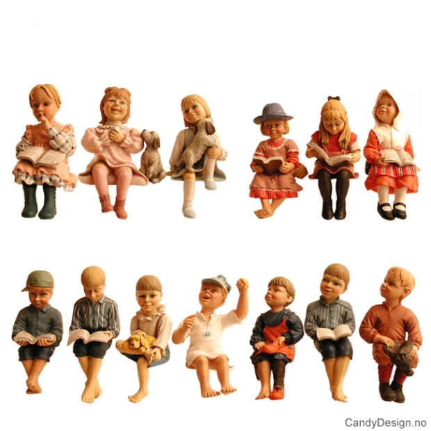 Carl Larsson - Barn på kant assortert