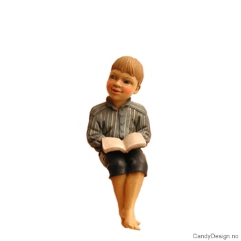 Carl Larsson - Gutt i blått med bok