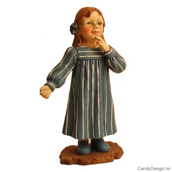 Carl Larsson - Pike med hånd til luen