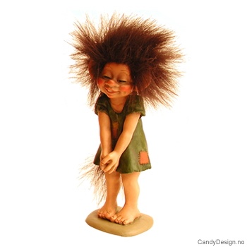 Lite stående troll uten genser