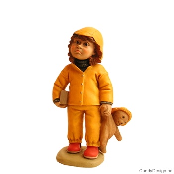 Små stående barnehagebarn