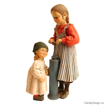 To piker kjerner smør