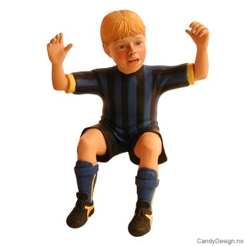 Fotballgutt figur