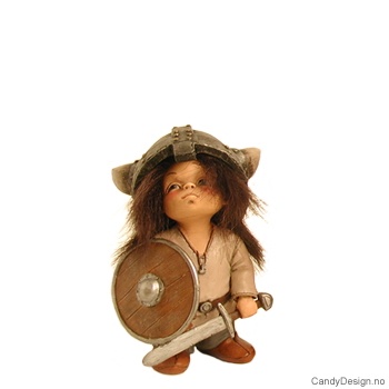 Vikinger små - fluffy hår