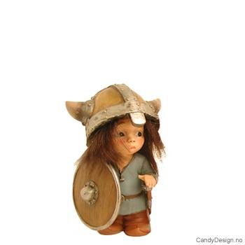 Vikinger små - fluffy hår