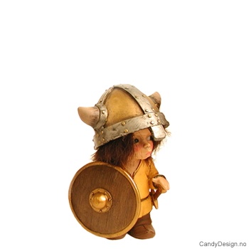 Vikinger små - fluffy hår