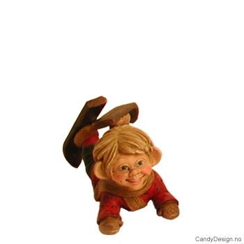 Suvenir troll på ski