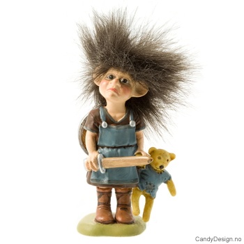 Vikingtroll suvenir stående