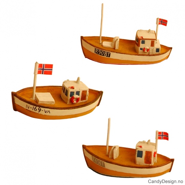 Fiskeskøyte suvenirer assortert